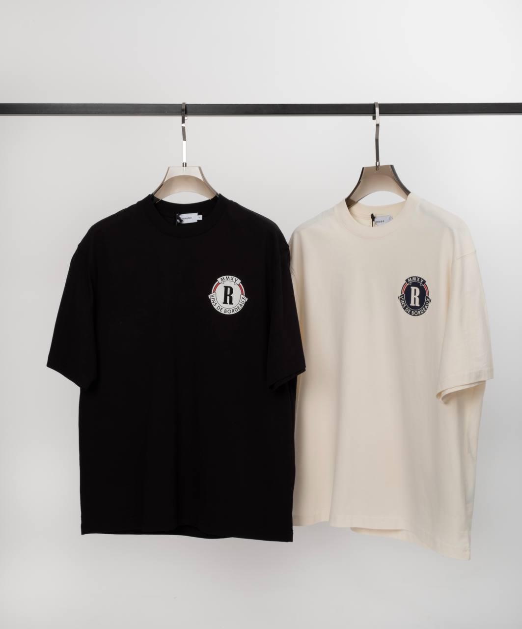 Rhude Vins De Bordeux T-shirt Zwart - Afbeelding 6
